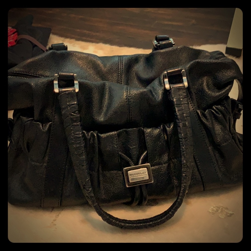Burberry leather handbag